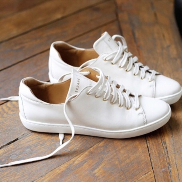 sezane jack sneakers
